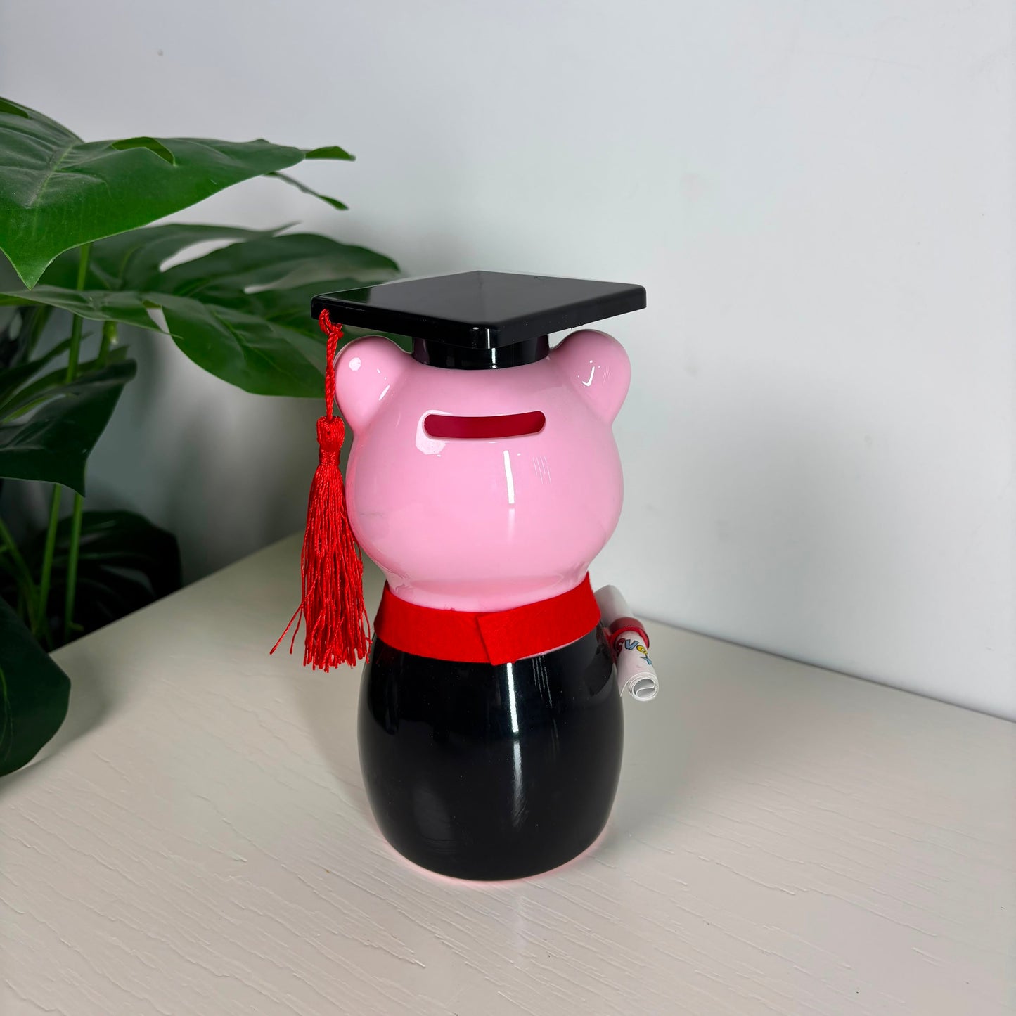 Frog & pig piggy bank