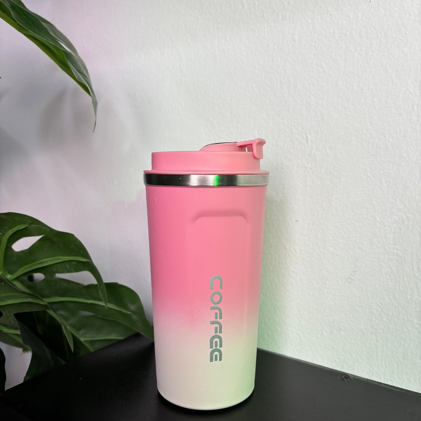 Stainless steel coffee cup