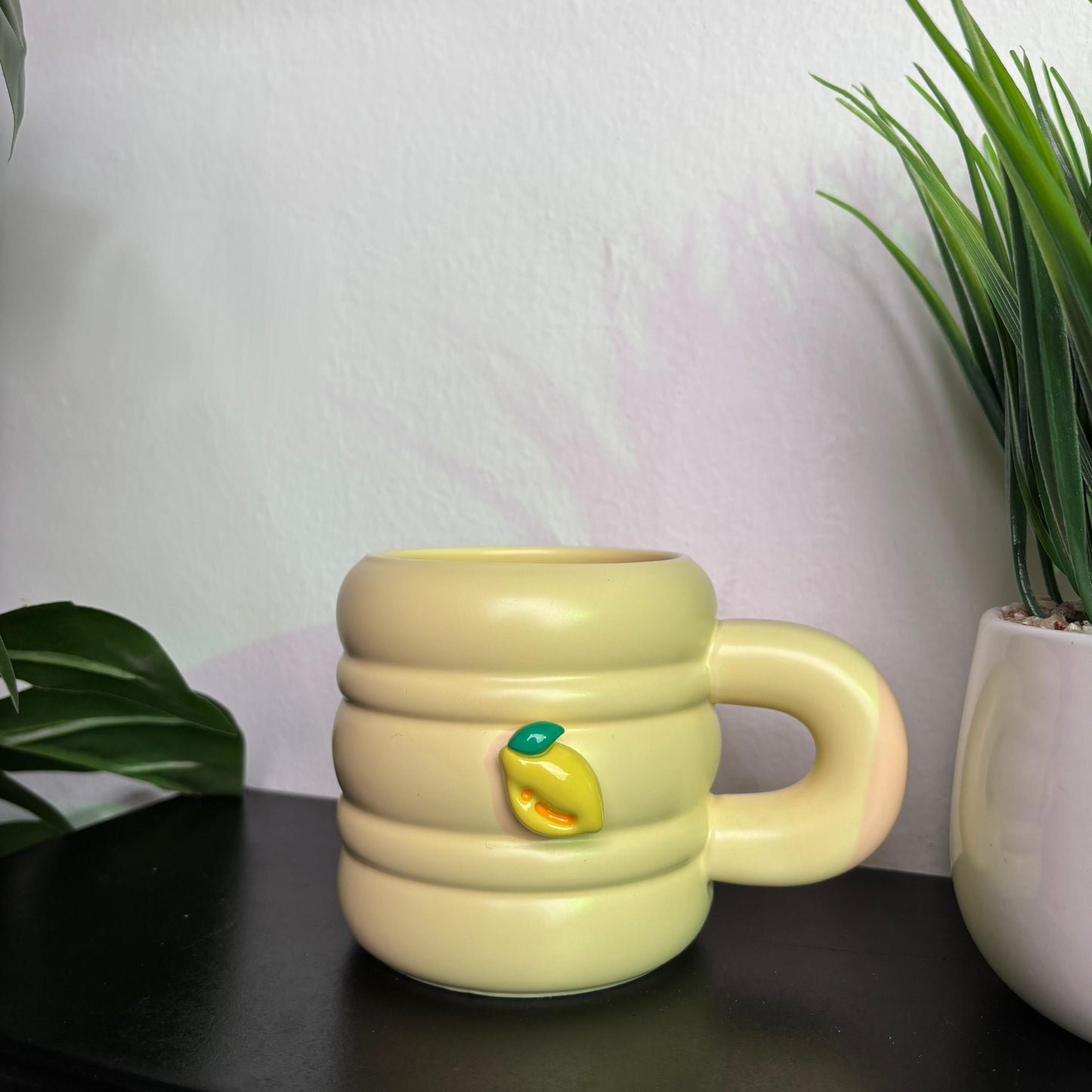 Ribbed-cylindrical Mug