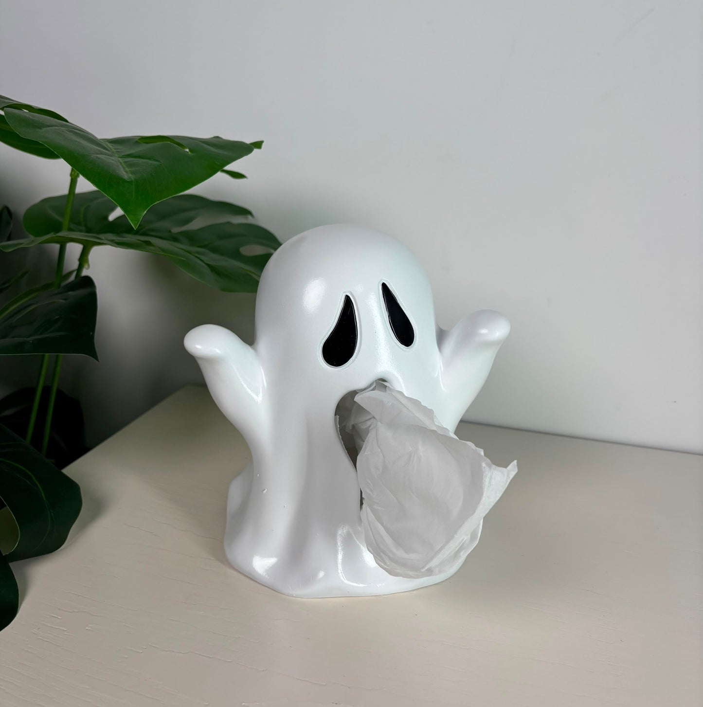 Halloween Ghost tissue box