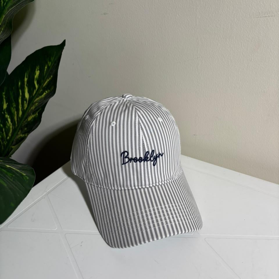 EMBROIDERED BROOKLYN CAPS