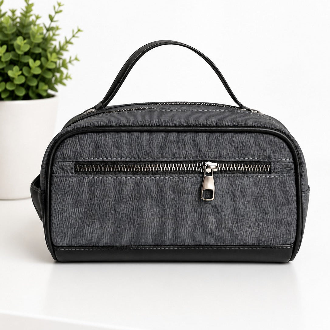 Men's Top-Handle Clutch Bag