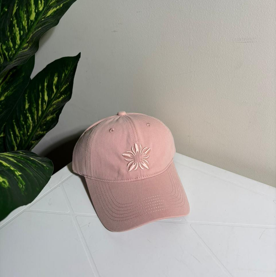 EMBROIDERED FLOWER CAPS
