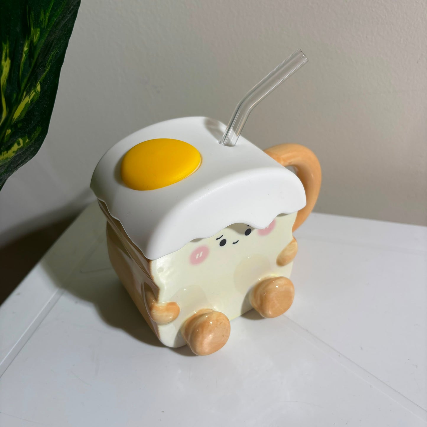 KAWAII TOAST CERAMIC MUG