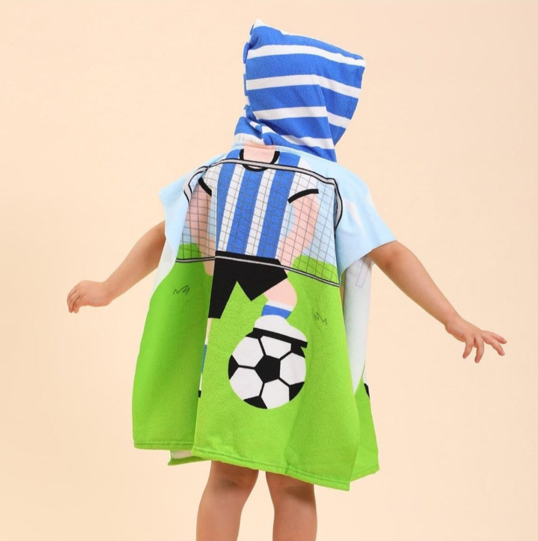 SYNPOS Baby Kids Poncho beach