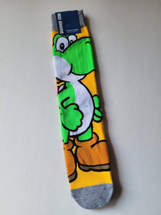 Yoshi super Mario socks