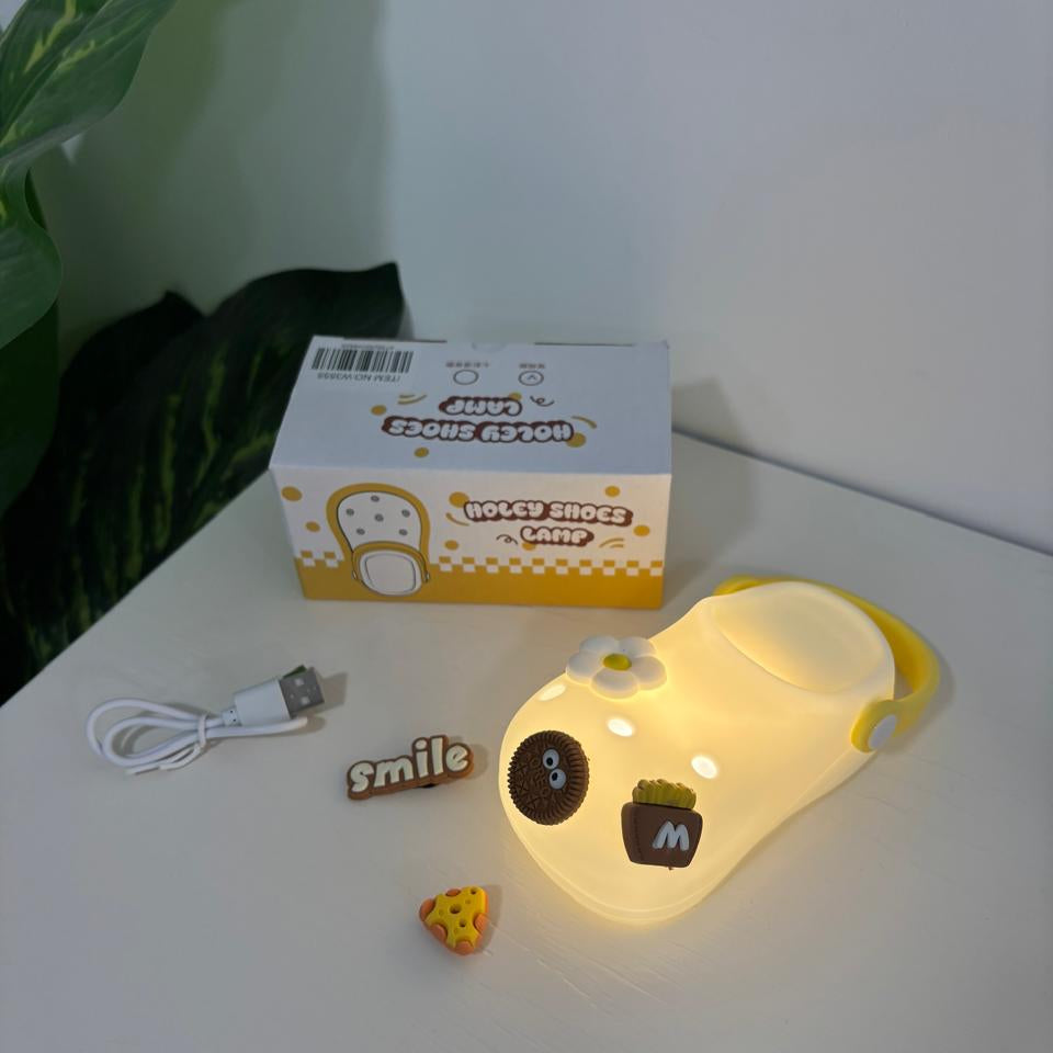 Holey Shoes Lamp